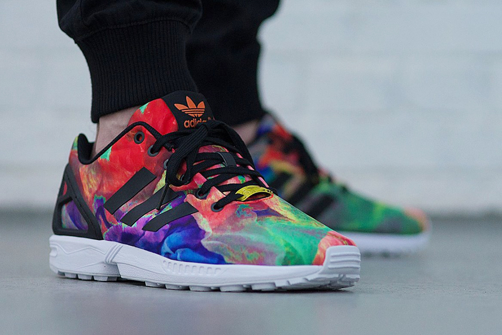 adidas zx flux multicolor online