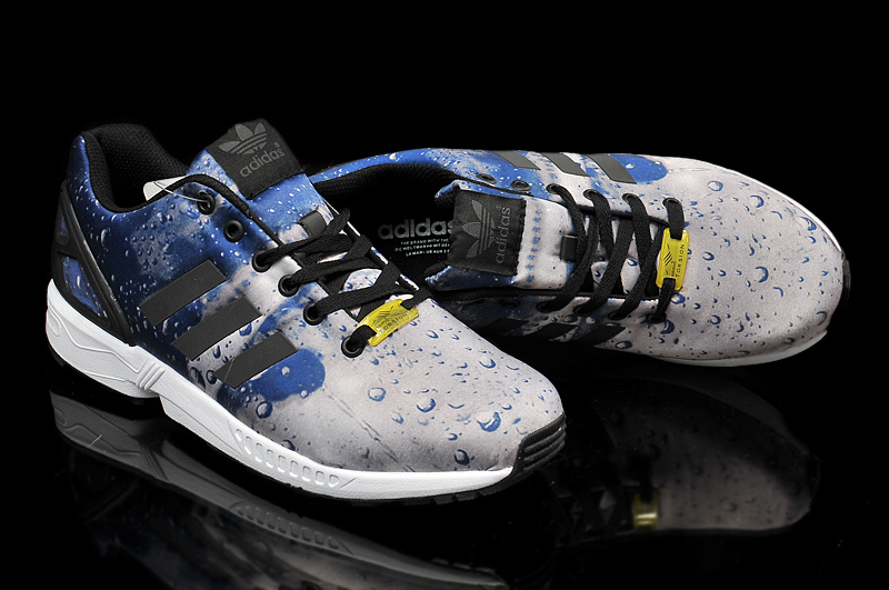 adidas zx flux grey and blue