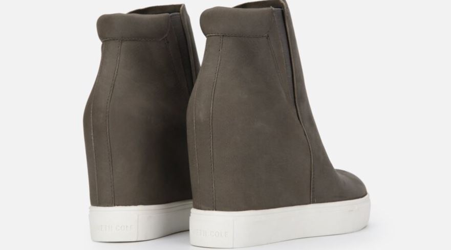 kenneth cole wedge sneakers