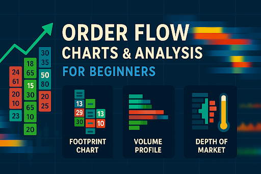 Order Flow Charts and Analysis for Beginners